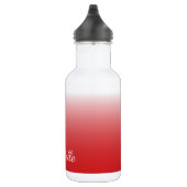 Bouteille D'eau dégradé personnalisé noir (Droite)