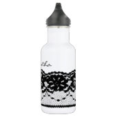 Bouteille D'eau Dentelle française vintage (Droite)