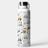 Bouteille D'eau Déplaçons le Motif de véhicule (Plage)