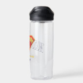 Bouteille D'eau Dernier fils de Krypton Emblem (Arrière)