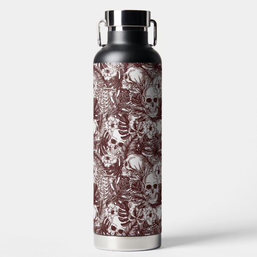 Bouteille d'eau des crânes de la jungle (Avant)