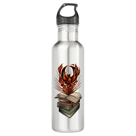 Bouteille D'eau Des Livres (Devant)