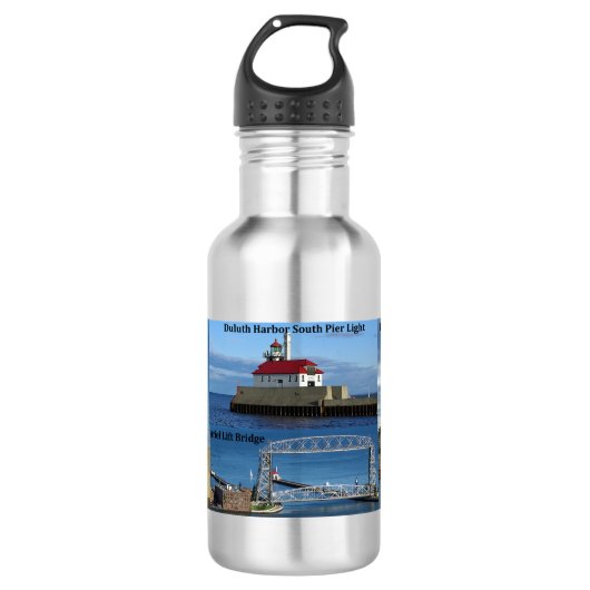 Bouteille d'eau des lumières d'entrée de Duluth (Devant)