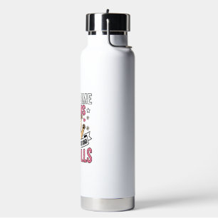 Bouteille D'eau Des mamans géniales ont des tatouages et des Pitbu