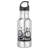 Bouteille D'eau Des Vélos Sur Des Voitures (Devant)