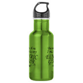 Bouteille D'eau Des voix de guitares électriques disent qu'elles d (Devant)