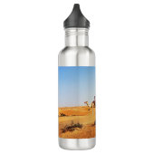 Bouteille D'eau Désert de Dubaï et chameaux (Gauche)