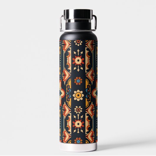Bouteille d'eau design Aztec (Arrière)