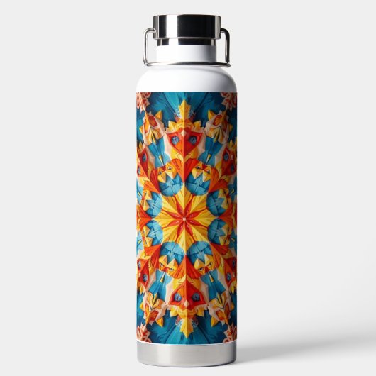 Bouteille D'eau Design coloré Kaleidoscope (Plage)