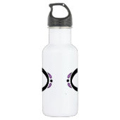 Bouteille D'eau Design d'amour infini (Dos)