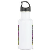 Bouteille D'eau Design d'art violet/rose (Dos)