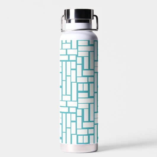 Bouteille D'eau Design élégant avec des rectangles (Arrière)