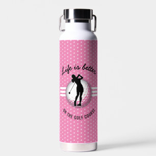 Bouteille D'eau Design élégant de Golfeur pour femmes