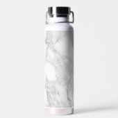 Bouteille D'eau Design en marbre gris (Arrière)