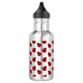 Bouteille d'eau design Ladybugs Carrelée (Droite)