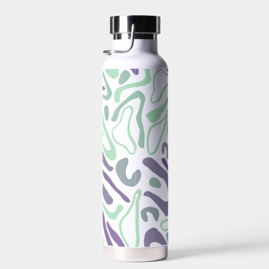 Bouteille d'eau : Design moderne (Mint) (Plage)