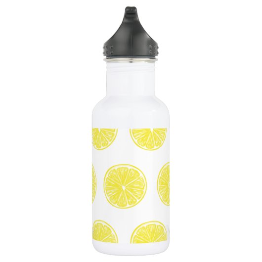 Bouteille D'eau Design motif de tranches de citron (Droite)
