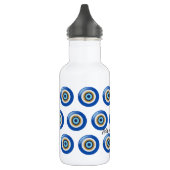 Bouteille D'eau Design oeil grec juste ajouter du texte (Gauche)