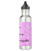 Bouteille d'eau design pour maman sorcière. (Droite)