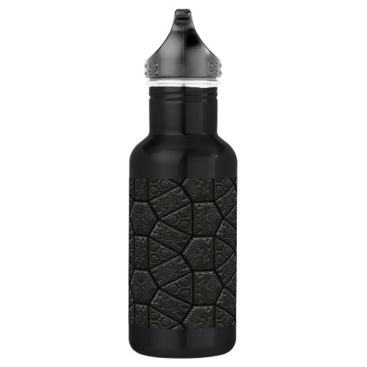 Bouteille D'eau Design sculpté Alien noir (Droite)