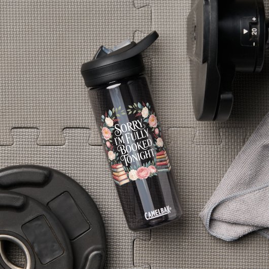 Bouteille D'eau Désolé, je suis complet ce soir (Salle de sport (pivotée))