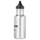 Bouteille D'eau Désolé ma langue polonaise (Droite)