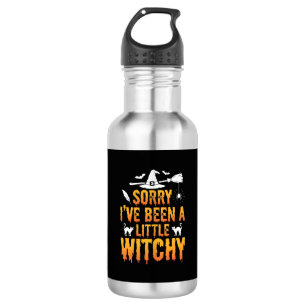 Bouteille D'eau Désolée, j'ai été un peu sorcière Halloween