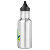 Bouteille D'eau Dessin de grenouille verte (Droite)