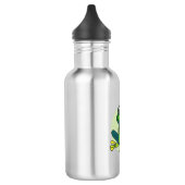 Bouteille D'eau Dessin de grenouille verte (Gauche)