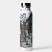 Bouteille D'eau Dessin du centre de Madison, Wisconsin (Plage)