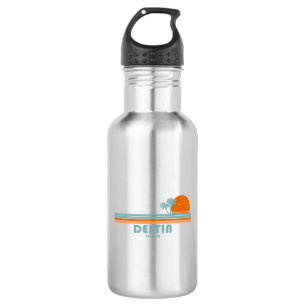 Bouteille D'eau Destin Florida Sun Palm Trees