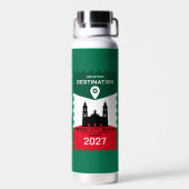 Bouteille D'eau Destination Mexique cadeau de vacances (Arrière)