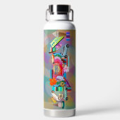 Bouteille d'eau d'été (Plage)