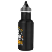 Bouteille D'eau Devis de camping amusant (Droite)