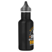 Bouteille D'eau Devis de camping amusant (Gauche)