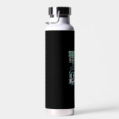 Bouteille D'eau Devis de natation amusant (Plage)