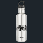 Bouteille D'eau Devis de travail de bureau informatique amusant Ct<br><div class="desc">Drôle Computer Office Work Quote Ctrl Alt Del Water Bottles contient le texte "Si tout le reste échoue,  Ctrl Alt Del" dans la typographie manuscrite moderne. Cadeau parfait pour l'anniversaire,  Noël,  Fête des Mères,  Fête des pères,  personnel de bureau et amateurs d'informatique. Conçu par ©Evco Studio www.zazzle.com/store/evcostudio</div>