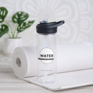Bouteille D'eau Devis d'eau à l'énergie solaire | Nom personnalisé