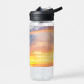 Bouteille D'eau Devis Sky de nom personnalisé (Gauche)