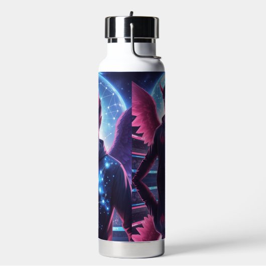 Bouteille D'eau Diable Ange Masculin (Gym)