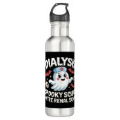 Bouteille D'eau Dialyse Éffrayante Squad Renal Halloween Néphrolog (Devant)