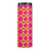 Bouteille d'eau Diamant Fuchsia (Dos)