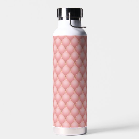 Bouteille d'eau Diamond Or Rose Rose Rose Luxe (Gauche)