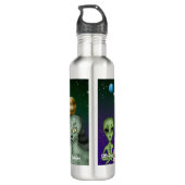 Bouteille D'eau Différentes espèces Aliens, OVNI, Planètes (Dos)