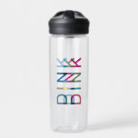 Bouteille D'eau Dink Pickleball amusant Chic Pickleball cadeau<br><div class="desc">DINK ! Cette bouteille d'eau dit tout ! Ce design chic avec le mot "dink" dans les bleus,  verts et roses célèbre le sport du pickleball. Fait un cadeau merveilleux pour l'amoureux du pickleball dans votre vie. Une partie d'une collection de Parcel Studios.</div>