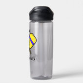 Bouteille D'eau Dink Pickleball Humour Pun responsable (Arrière)