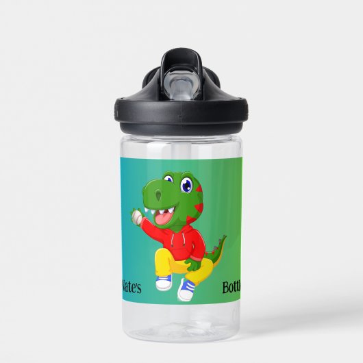 Bouteille d'eau Dino de baseball (Avant)