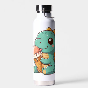 Bouteille D'eau Dino mignonne de glace mangeur