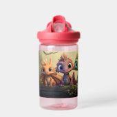 Bouteille D'eau Dino-Sipper : Boire Amusant Préhistorique (Avant)