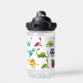 Bouteille D'eau Dinosaur Garçons Personnaliser Nom Durable (Salle de sport)